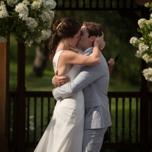 Wedding gazebo CoupleKiss